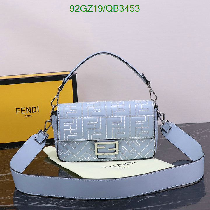 Fendi Bag-(4A)-Baguette- Code: QB3453 $: 92USD