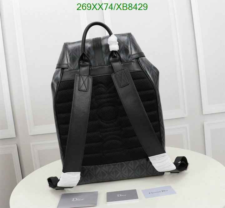 Dior Bag-(Mirror)-Backpack- Code: XB8429 $: 269USD