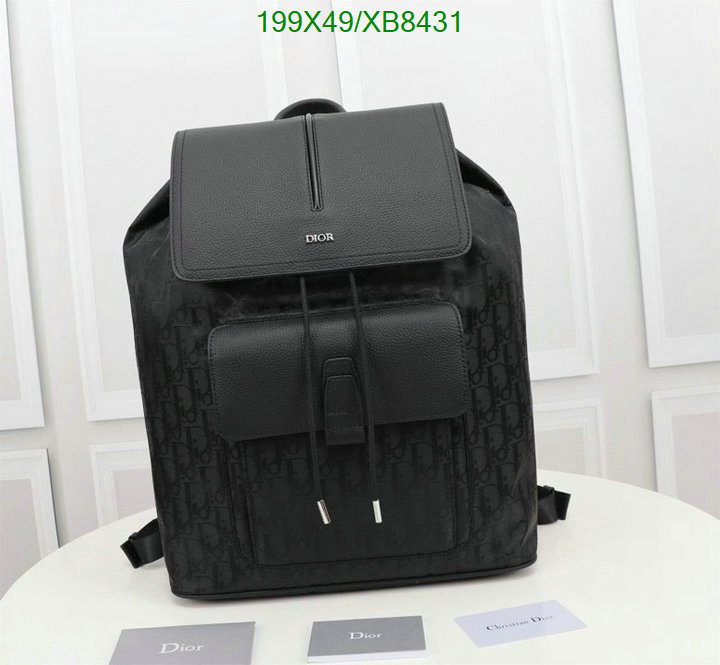 Dior Bag-(Mirror)-Backpack- Code: XB8431 $: 199USD