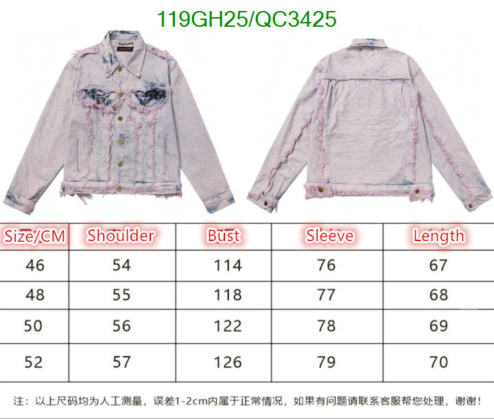 Clothing-LV Code: QC3425 $: 119USD