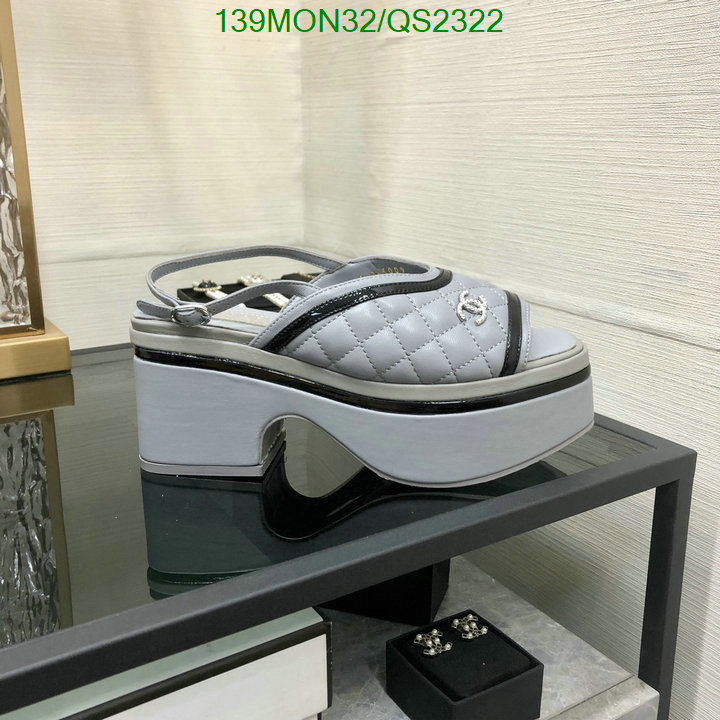 Women Shoes-Chanel Code: QS2322 $: 139USD