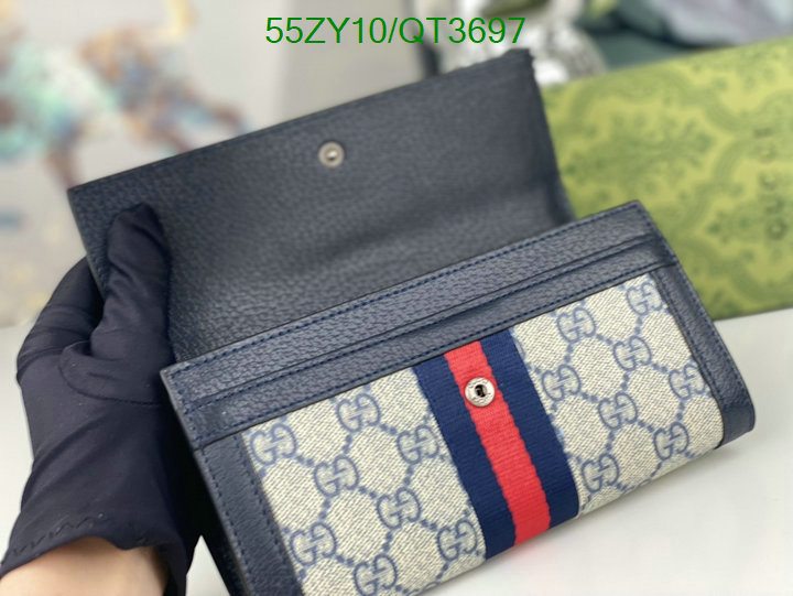 Gucci Bag-(4A)-Wallet- Code: QT3697 $: 55USD