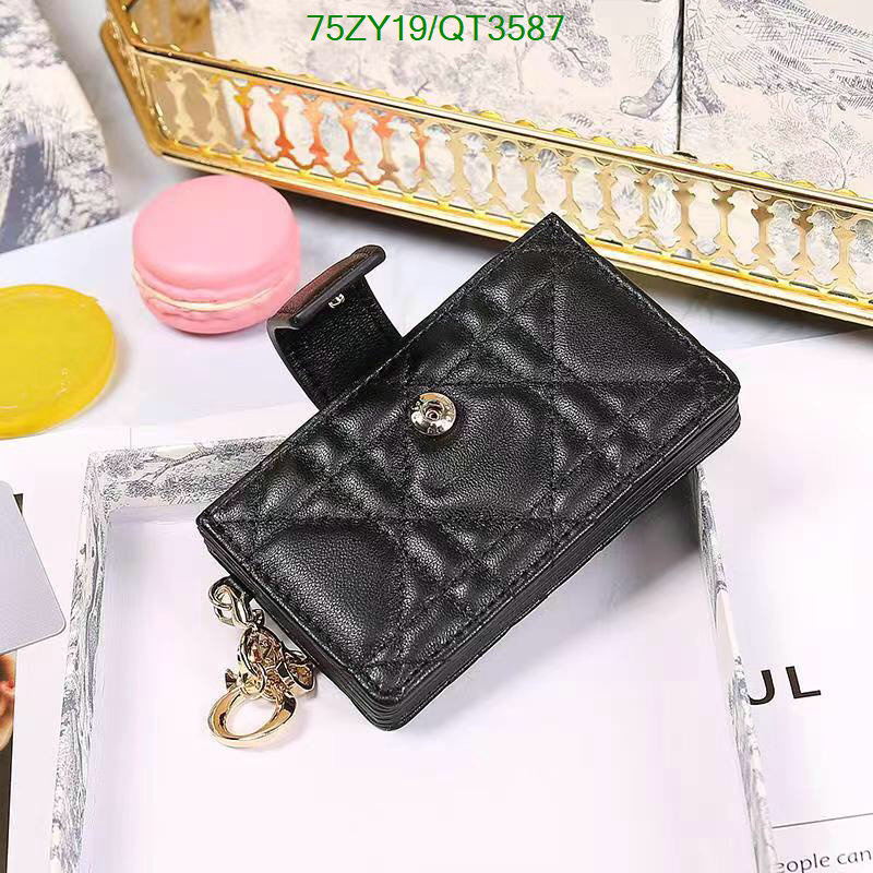 Dior Bag-(4A)-Wallet- Code: QT3587 $: 75USD