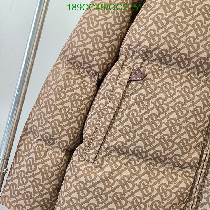 Down jacket Men-Burberry Code: QC2751 $: 189USD