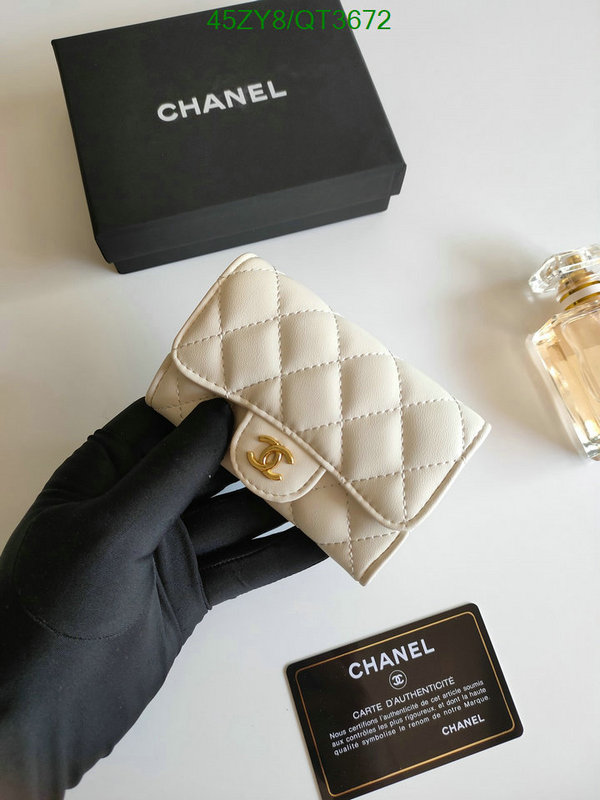 Chanel Bags-(4A)-Wallet- Code: QT3672 $: 45USD