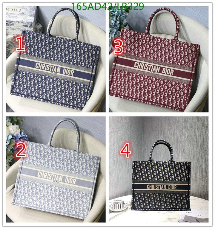 Dior Bag-(Mirror)-Book Tote- Code: LB329 $: 165USD