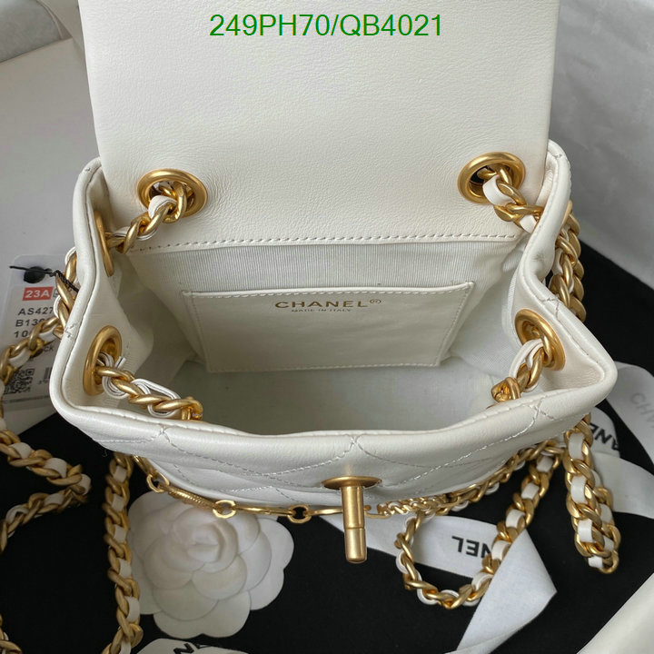 Chanel Bag-(Mirror)-Backpack- Code: QB4021 $: 249USD
