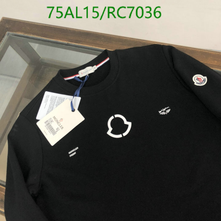 Clothing-Moncler Code: RC7036 $: 75USD