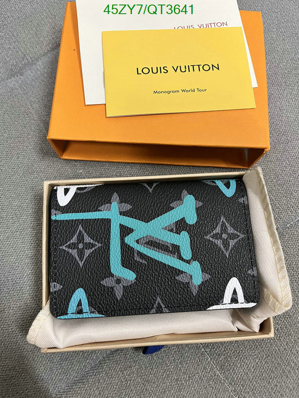 LV Bag-(4A)-Wallet- Code: QT3641 $: 45USD