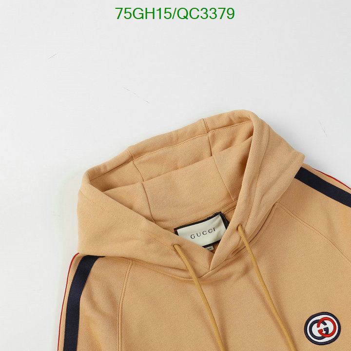 Clothing-Gucci Code: QC3379 $: 75USD