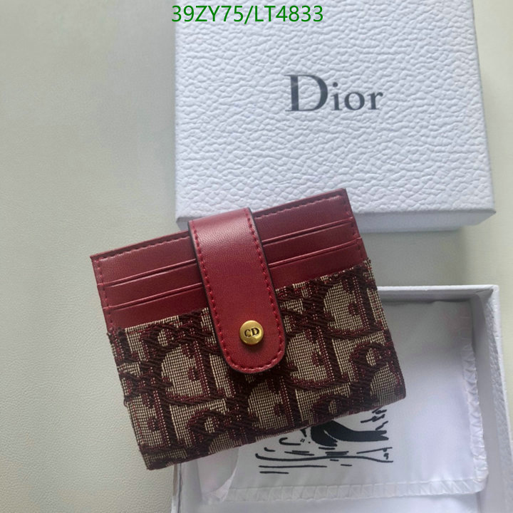 Dior Bags-(4A)-Wallet- Code: LT4833 $: 39USD