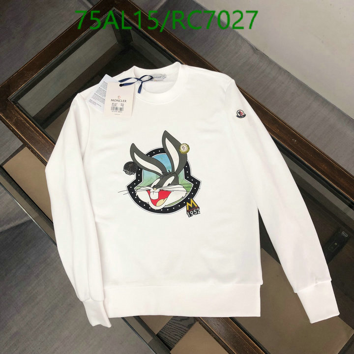 Clothing-Moncler Code: RC7027 $: 75USD