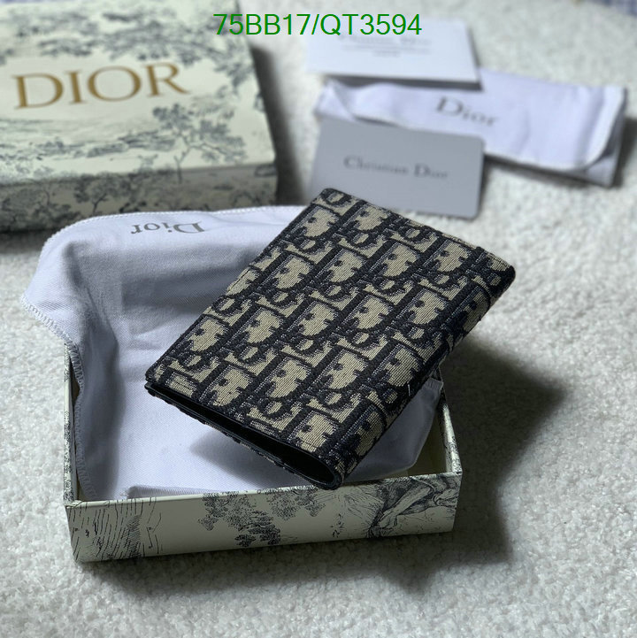 Dior Bag-(4A)-Wallet- Code: QT3594 $: 75USD
