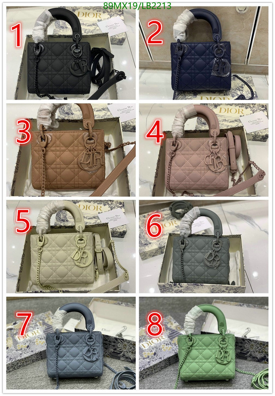 DiorBag-(4A)-Lady- Code: LB2213 $: 89USD