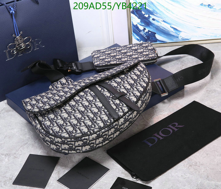 Dior Bag-(Mirror)-Saddle- Code: YB4221 $: 209USD