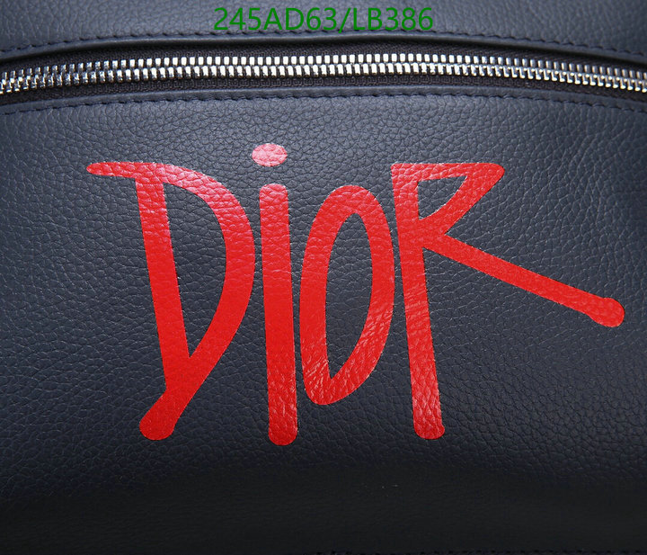 Dior Bag-(Mirror)-Backpack- Code: LB386 $: 245USD