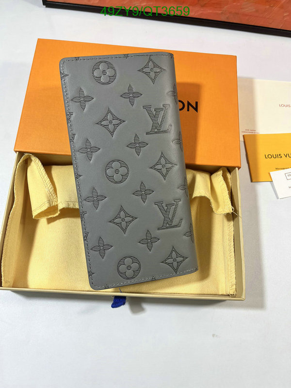 LV Bag-(4A)-Wallet- Code: QT3659 $: 49USD