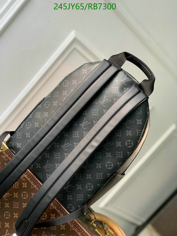 LV Bag-(Mirror)-Backpack- Code: RB7300 $: 245USD