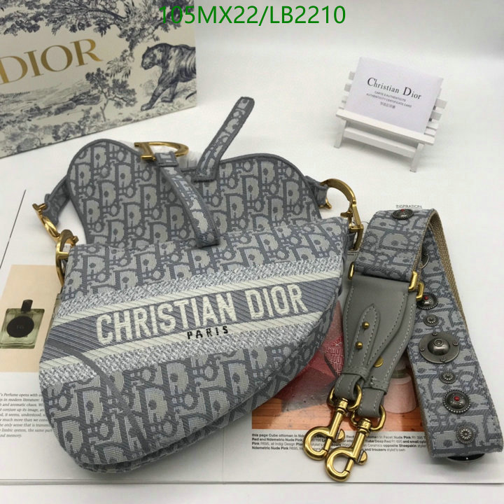 Dior Bags-(4A)-Saddle- Code: LB2210 $: 105USD