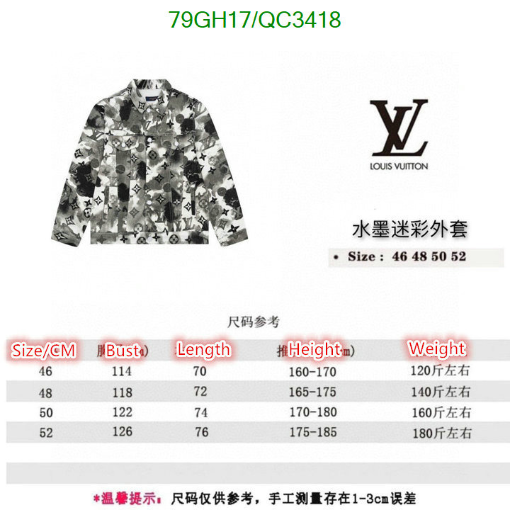Clothing-LV Code: QC3418 $: 79USD