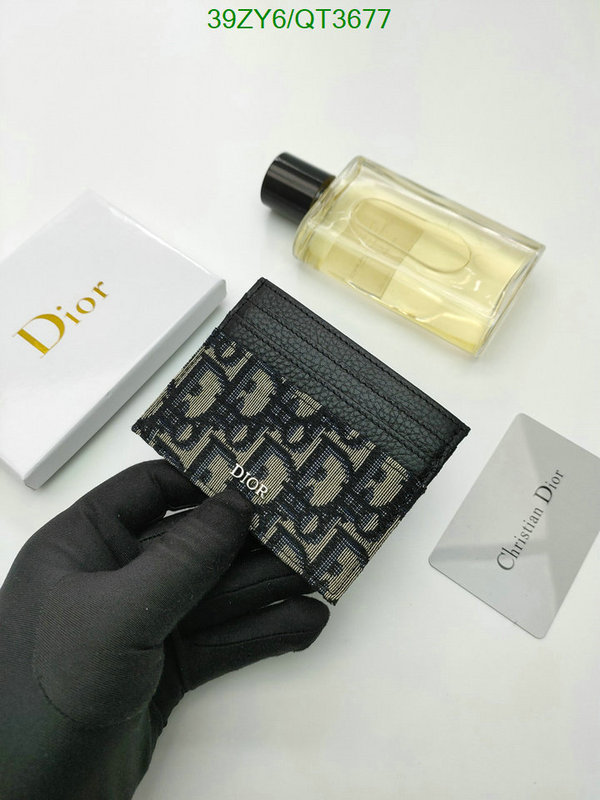 Dior Bag-(4A)-Wallet- Code: QT3677 $: 39USD