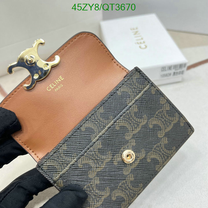 Celine Bag-(4A)-Wallet- Code: QT3670 $: 45USD