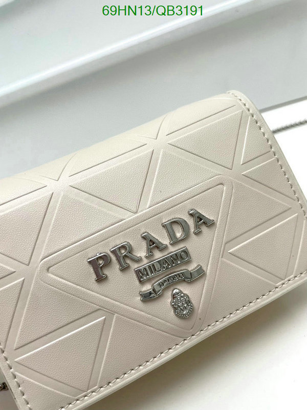 Prada Bag-(4A)-Diagonal- Code: QB3191 $: 69USD