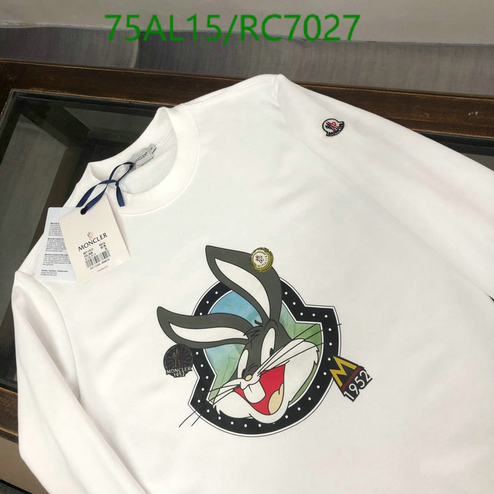 Clothing-Moncler Code: RC7027 $: 75USD