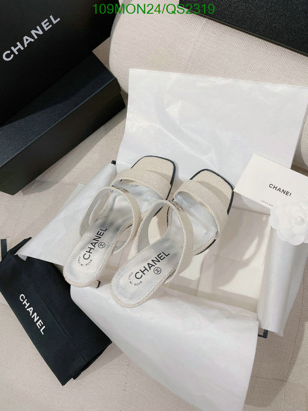 Women Shoes-Chanel Code: QS2319 $: 109USD