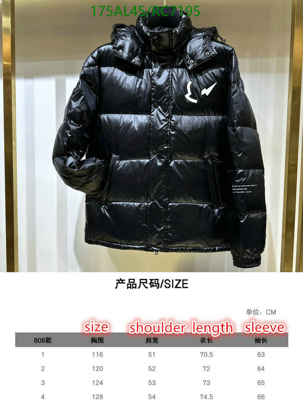 Down jacket Women-Moncler Code: RC7195 $: 175USD