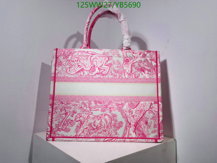 Dior Bag-(Mirror)-Book Tote- Code: YB5690 $: 125USD