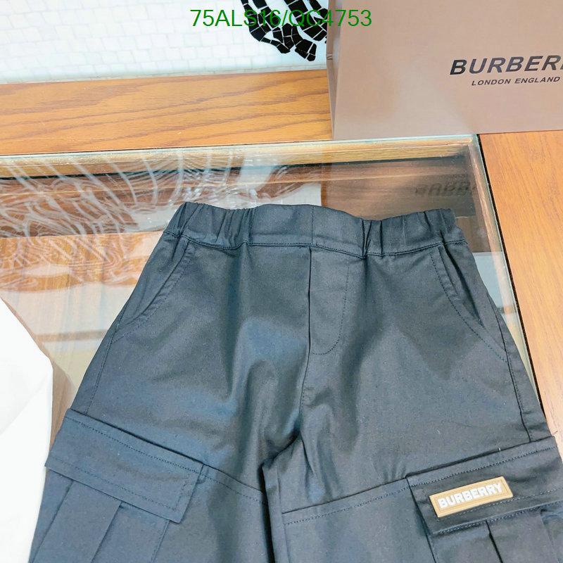 Kids clothing-Burberry Code: QC4753 $: 75USD