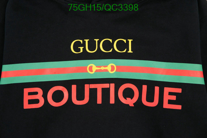 Clothing-Gucci Code: QC3398 $: 75USD