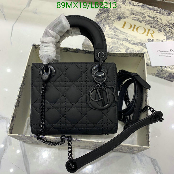 DiorBag-(4A)-Lady- Code: LB2213 $: 89USD