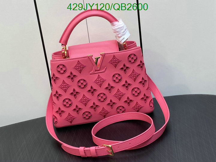 LV Bag-(Mirror)-Handbag- Code: QB2600