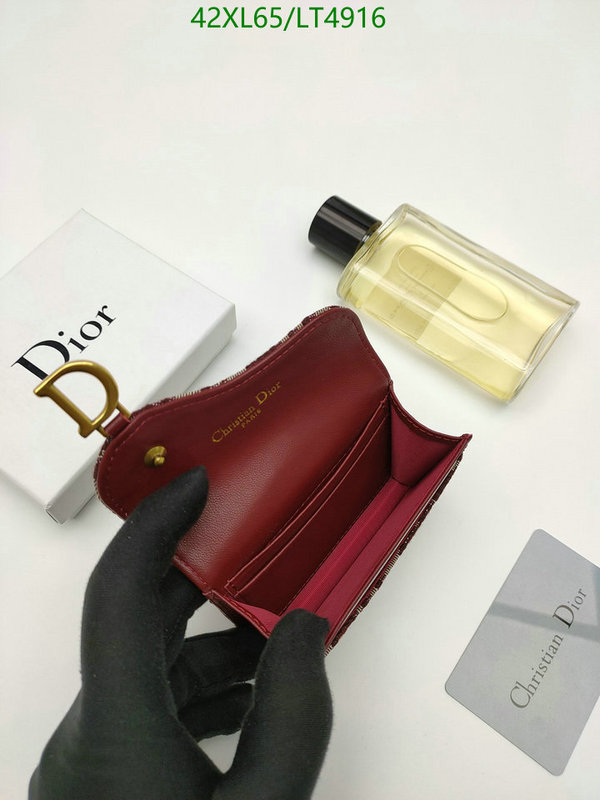 Dior Bag-(4A)-Wallet- Code: LT4916 $: 42USD