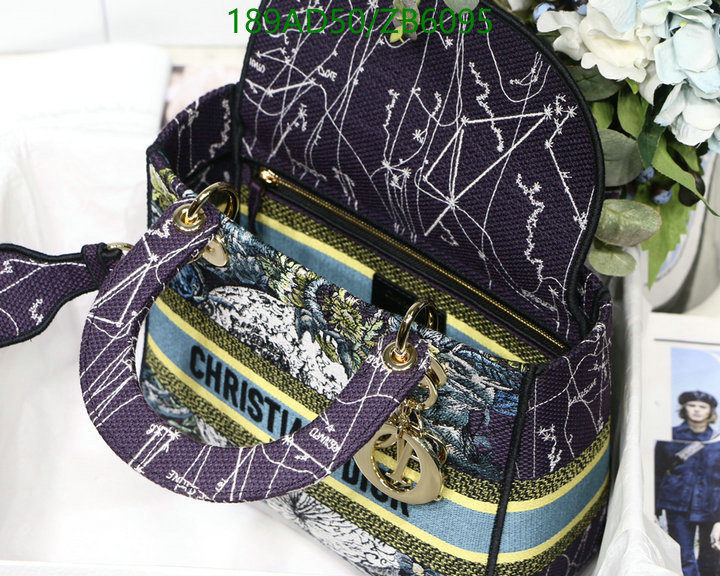 Dior Bag-(Mirror)-Lady- Code: ZB6095 $: 189USD