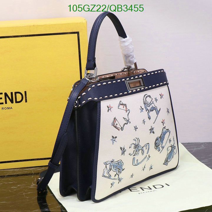 Fendi Bag-(4A)-Peekaboo Code: QB3455 $: 105USD