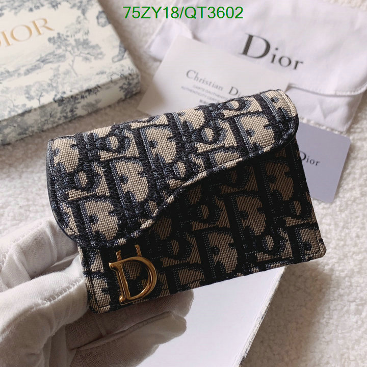 Dior Bag-(4A)-Wallet- Code: QT3602 $: 75USD