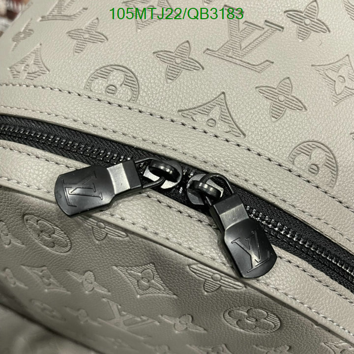 LV Bag-(4A)-Backpack- Code: QB3183 $: 105USD