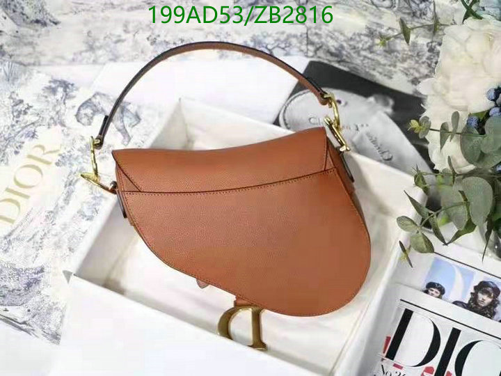 DiorBag-(Mirror)-Saddle- Code: ZB2816 $: 199USD