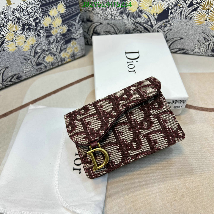 Dior Bag-(4A)-Wallet- Code: HT5234 $: 39USD