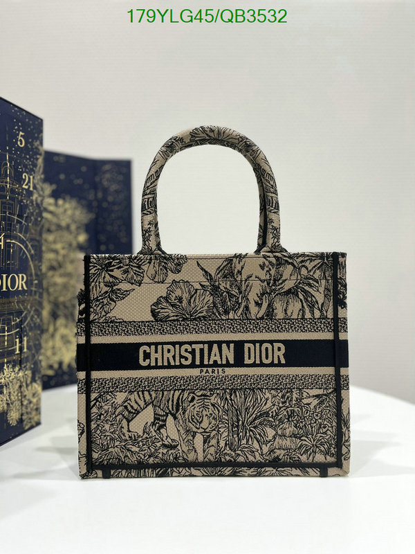 Dior Bag-(Mirror)-Book Tote- Code: QB3532