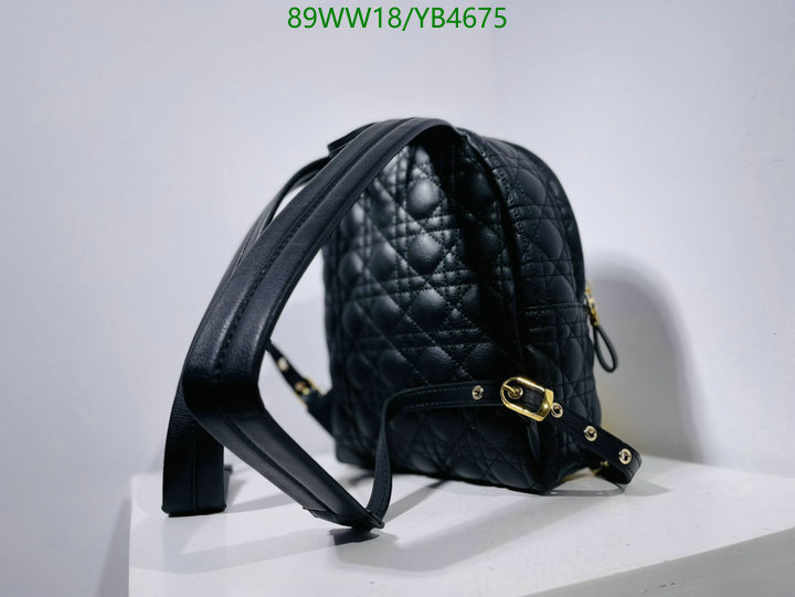 DiorBag-(4A)-Backpack- Code: YB4675 $: 89USD