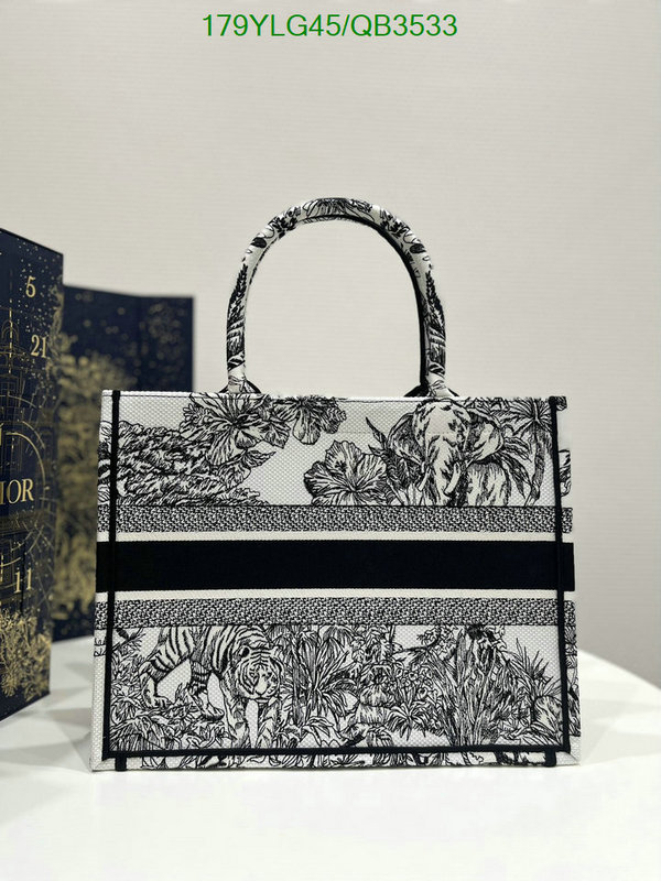 Dior Bag-(Mirror)-Book Tote- Code: QB3533