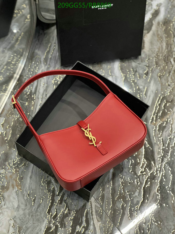 YSL Bag-(Mirror)-Handbag- Code: RB8869 $: 209USD