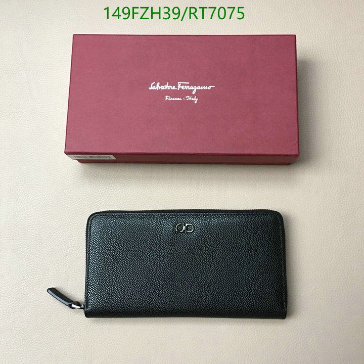 Ferragamo Bag-(Mirror)-Wallet- Code: RT7075 $: 149USD