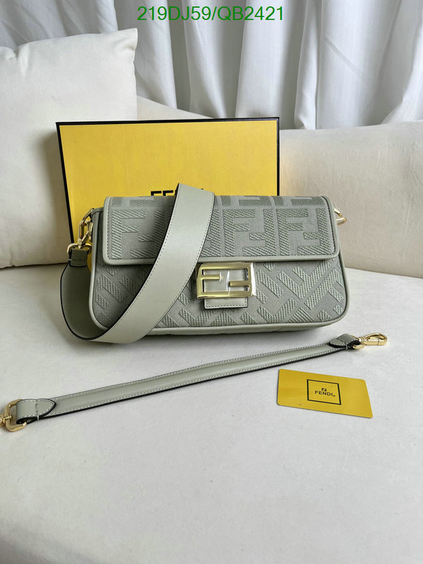 Fendi Bag-(Mirror)-Baguette Code: QB2421 $: 219USD