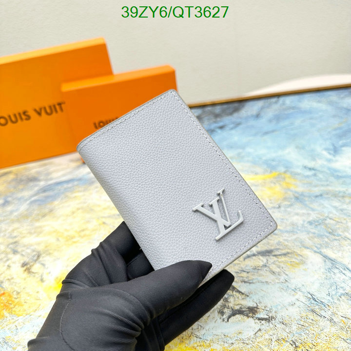 LV Bag-(4A)-Wallet- Code: QT3627 $: 39USD