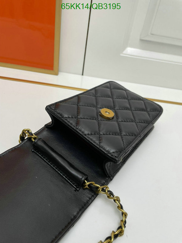 Chanel Bags-(4A)-Diagonal- Code: QB3195 $: 65USD